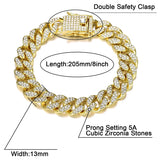 "Diamond Luxe" Cuban Link Chain