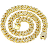 "Diamond Luxe" Cuban Link Chain