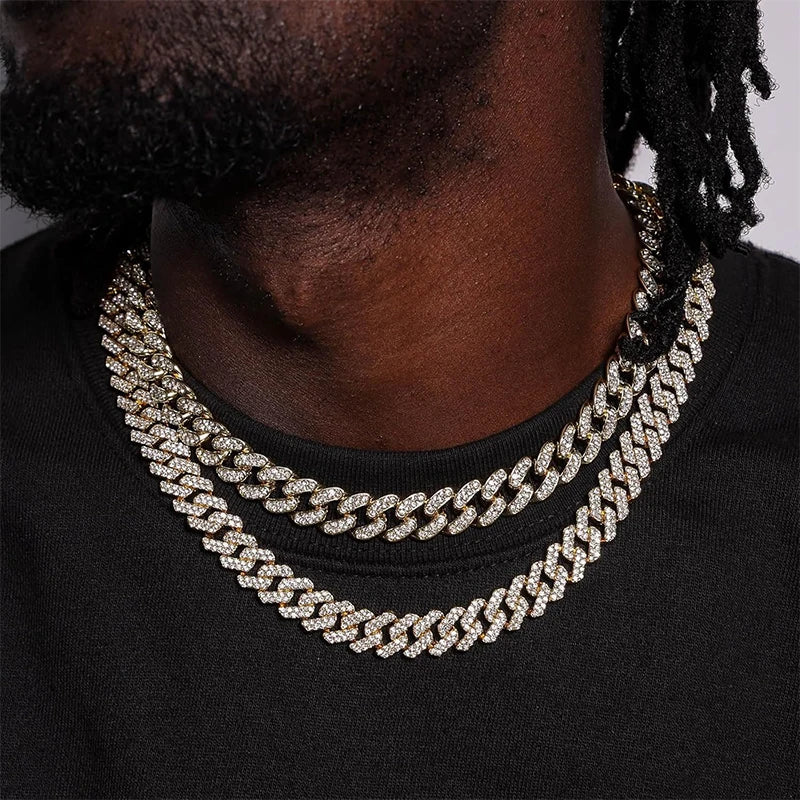 "Diamond Luxe" Cuban Link Chain