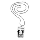 "Brotherhood Strength" Dog Tag Necklace