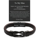 "Love You Forever" Promise Bracelet