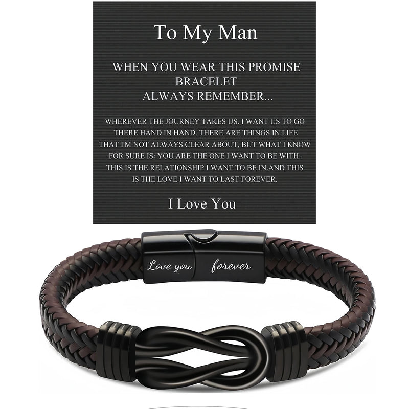 "Love You Forever" Promise Bracelet